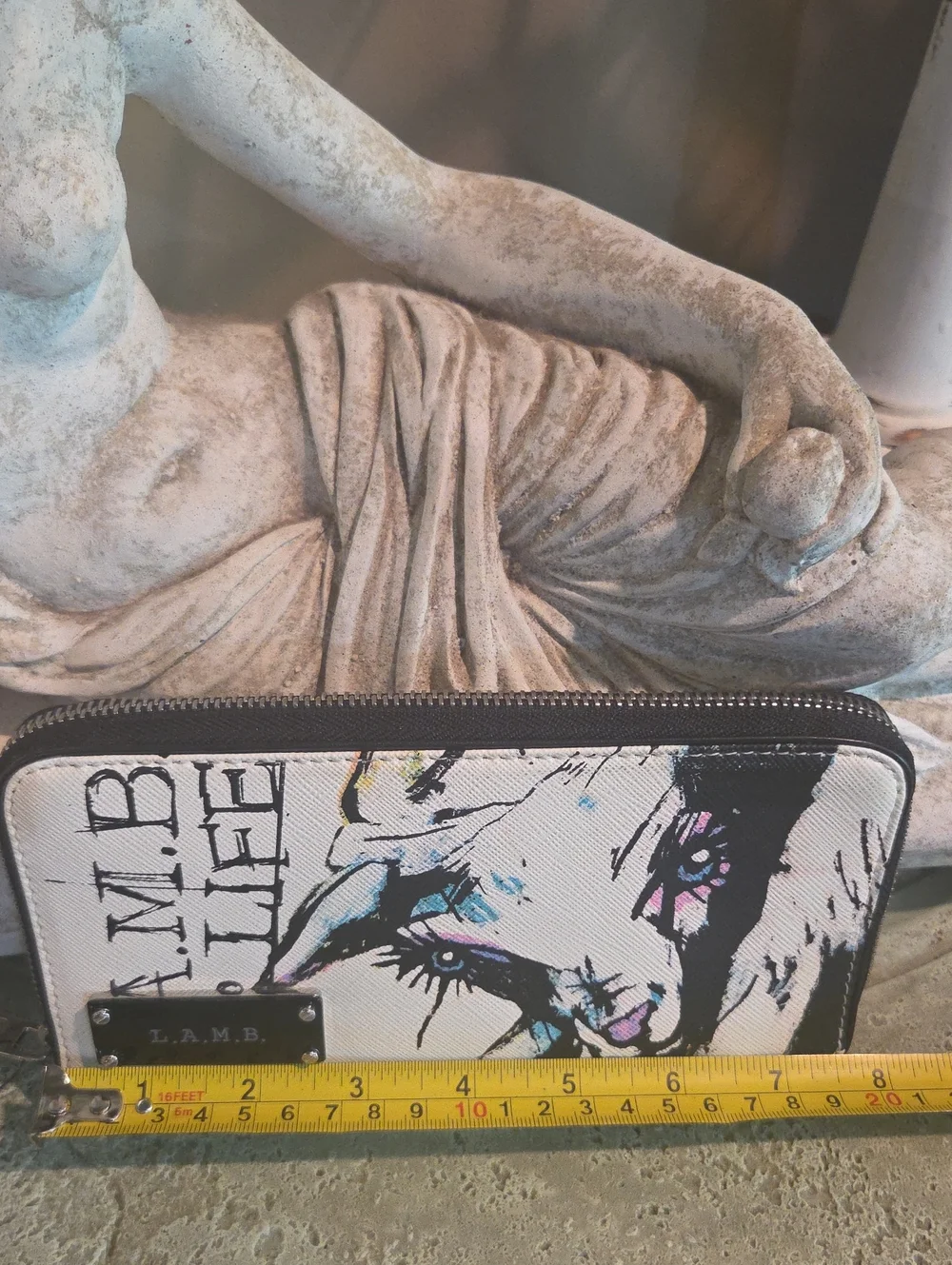 L.A.M.B. Gwen Stefani L.A.M.B for Life Signature Wallet Leather/PVC  #804